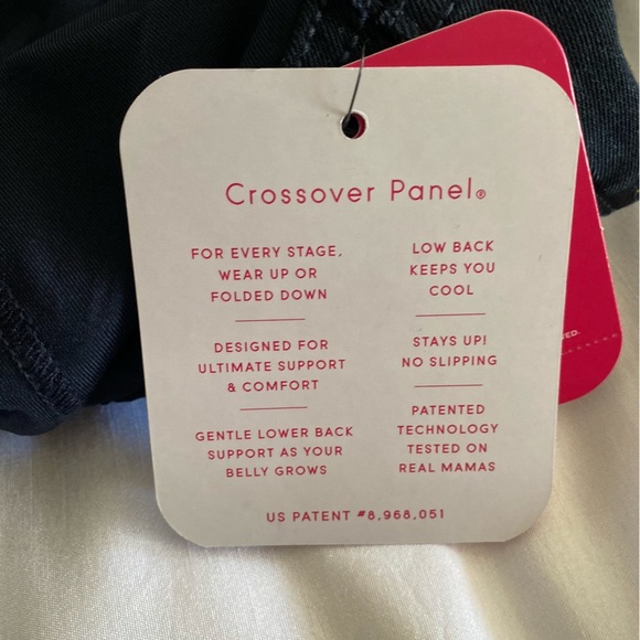 Isabel Maternity Crossover Panel Bermuda Shorts - Picture 7 of 12